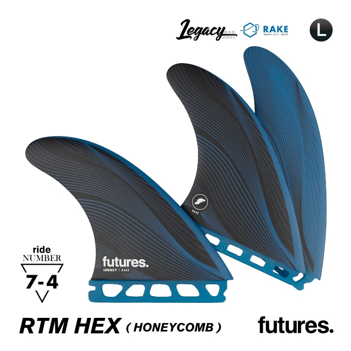 フューチャー フィン トライフィン ショートボード用 FUTURES. FIN