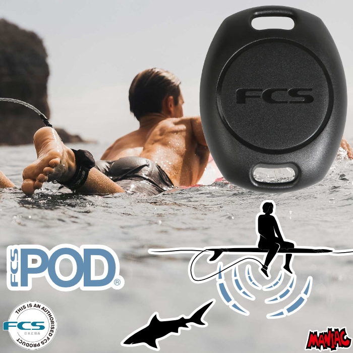 シャークバンズ サメ避けバンド サメ対策 FCS POD x SHARKBANZ シャークバンズコラボ