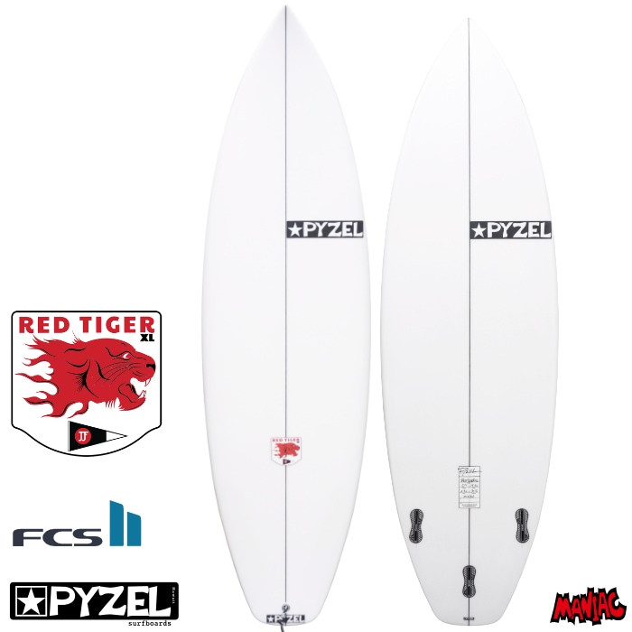 店頭受取可】 パイゼル サーフボード レッドタイガーXL PYZEL RED
