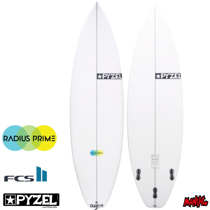 店頭受取可】 パイゼル サーフボード ラディウスプライム PYZEL RADIUS