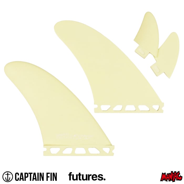 サーフィン フィン ツインフィン キャプテンフィン ショートボード用