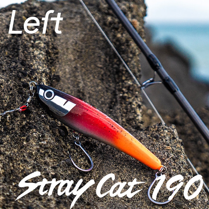 Stray Cat 190 ダイビングペンシル　ルアー Left レフト プラグ ルアー Stary Cat - 190 ストレイキャット LEFT