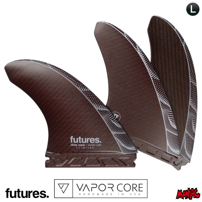 フューチャーフィンJJF FUTURES VAPOR CORE JJF SCIMITAR FIN / TRY L size – Pyzel