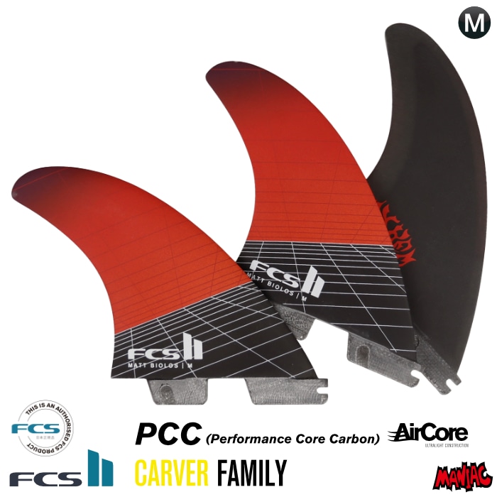FCS2 FIN エフシーエス2フィン トライフィン MB MAYHEM - PCC Aircore