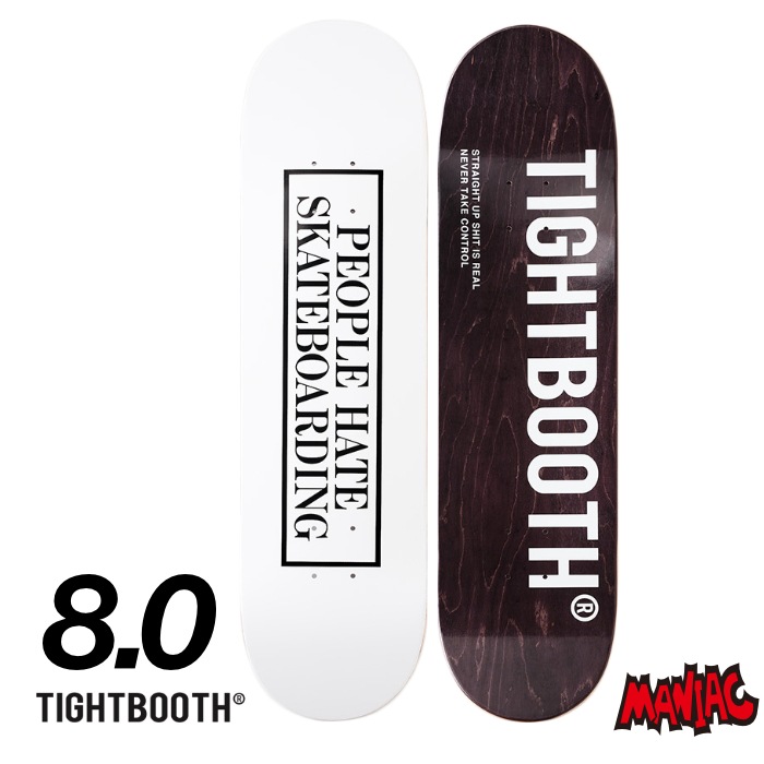 ۥܡ ǥå ȥܡ TIGHT BOOTH ȥ֡ PEOPLE HATE SKATE 8.0 . SK8 SKATEBOARD  ȥ꡼ ȥå  TIGHTBOOTH PRODUCTION ȥ֡ץ