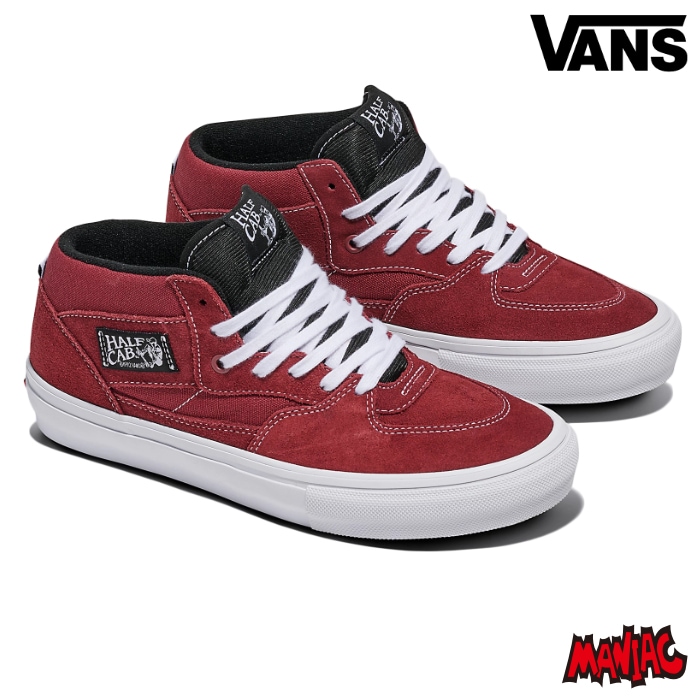 Vans Half Cab 90年代USA製　バーガンディ スニーカー Vans Half Cab 90年代USA製 バーガンディ スニーカー