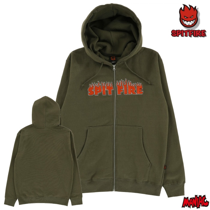 ˳SPITFIRE ԥåȥե䡼  ѡ DEMONSEED SCRIPT EMB ZIP HOODIE ZIPѡ   ȥåץ ȥ졼ʡ å ա ȥ֥  ܡ ȥܡɥ֥ SKATEBOARD