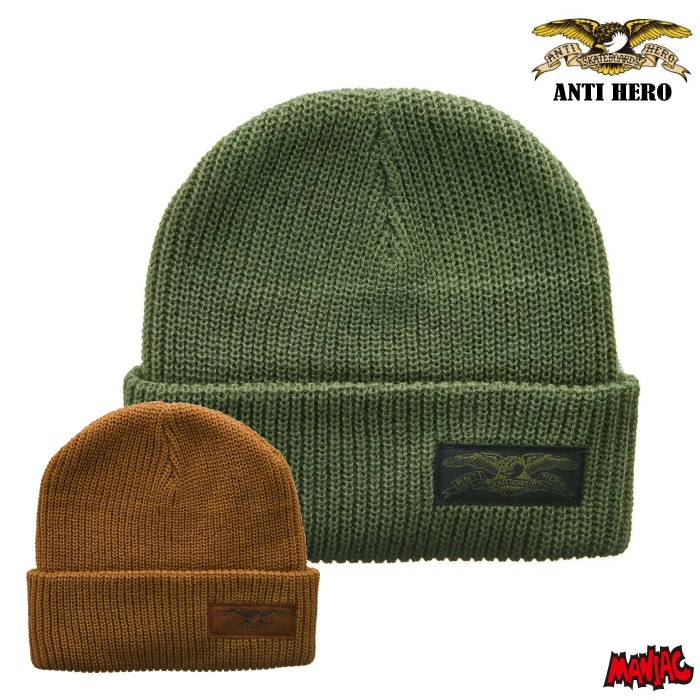 ANTIHERO アンチヒーロー アンタイヒーロー メンズ ビーニー ニット帽