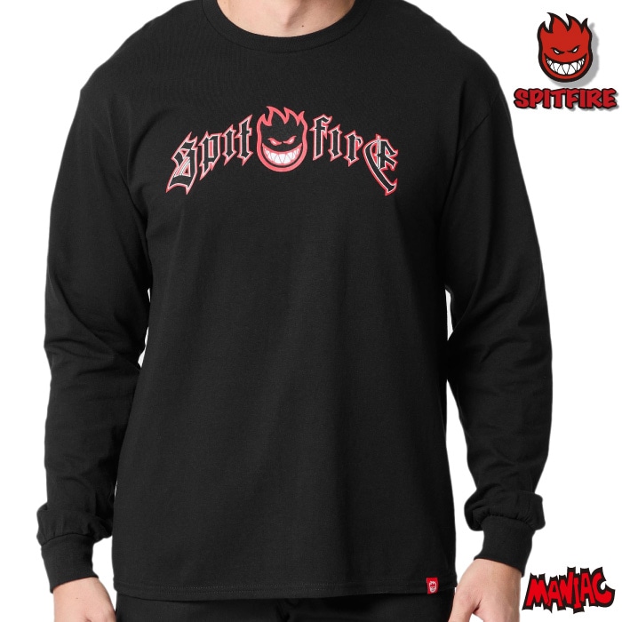 ˳SPITFIRE ԥåȥե䡼  T T ĹµT ȥåץ  IMMORTAL FIRE LONGSLEEVE T-SHIRT ԥåȥե   ȥ֥  ܡ  ȥܡɥ֥ SKATEBOARD