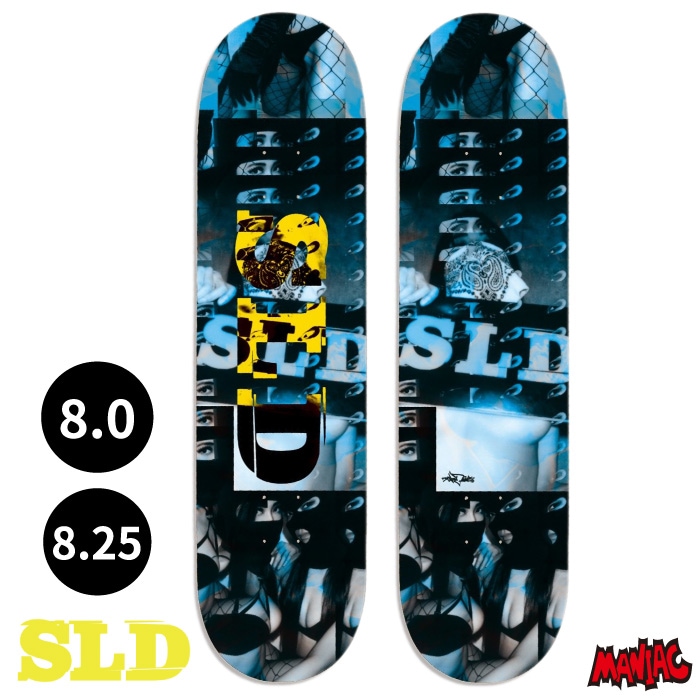 ۥܡ ǥå ȥܡ ǥ SLD SKATEBOARD EYES OF THE STREETS 8.0 8.25 SK8 skateboard  ȥ꡼ ȥå