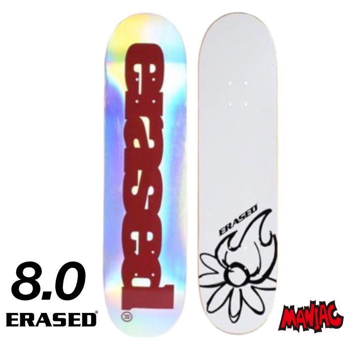 ۥܡ ǥå ñ ȥܡ ERASED PROJECT 쥤 ץ HOLOGRAPHIC DECK 8.0 8.  SK8 SKATEBOARD  ȥ꡼ ȥå 