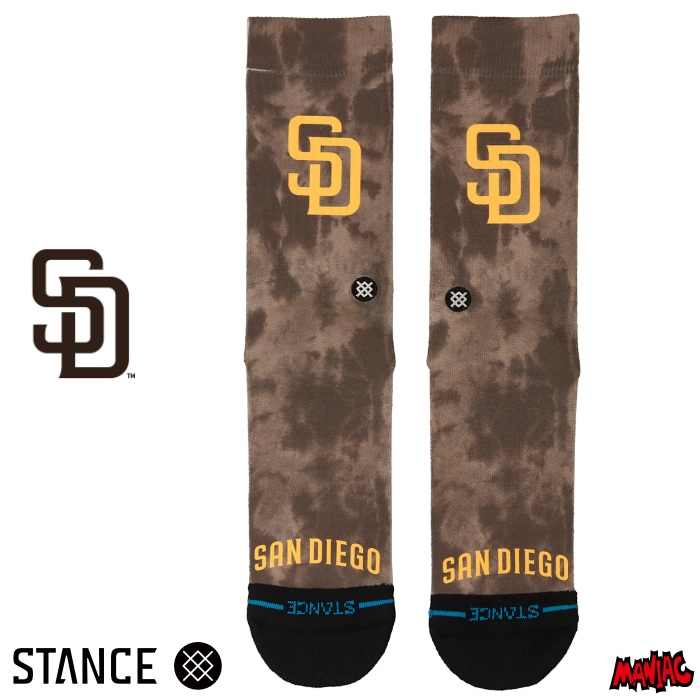 ˳STANCE  å SD ѥɥ쥹  Ĳ  ֥ PADRES DYE - Brown ϥå 󥺥å  ǥѥɥ쥹  MLB ᥸㡼꡼