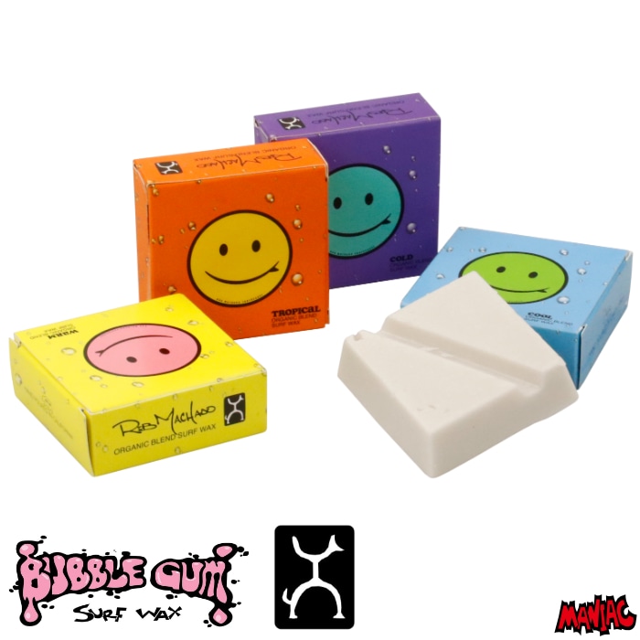 サーフィン ワックス バブルガム サーフワックス ロブマチャド BUBBLE