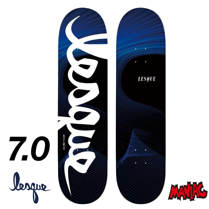スケートボードデッキ レスケ 7.0 毎日割】スケボー デッキ スケートボード LESQUE レスケ 7.0