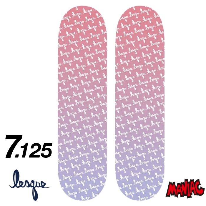 スケボー デッキ スケートボード LESQUE レスケ 7.125インチ Gradient