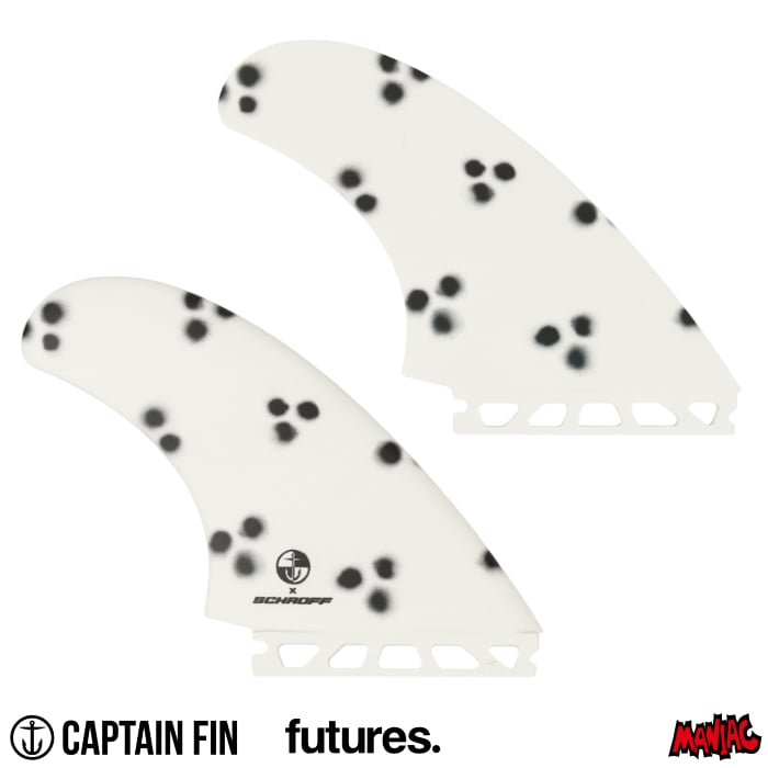 ץƥե ե塼㡼ե ĥե ԡ CAPTAIN FIN CO. PETER SCHROFF TWIN ۥ磻 ɥå եС饹 FUTURES. ե塼㡼ե 硼 ե
