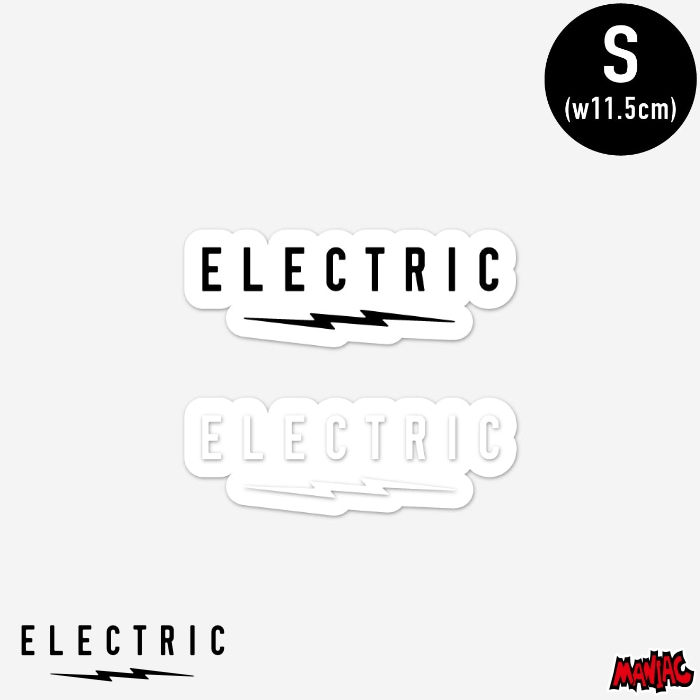 ˳ۥե ƥå 쥯ȥå ELECTRIC UNDERVOLT CLEAR STICKER - S E24MA02 ƥå 륿 եܡ ȥܡ ܡ  Ρܡ PC 