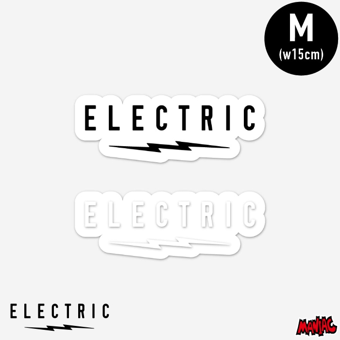 ۥե ƥå 쥯ȥå ELECTRIC UNDERVOLT CLEAR STICKER - M E24MA03 ƥå 륿 եܡ ȥܡ ܡ  Ρܡ PC 
