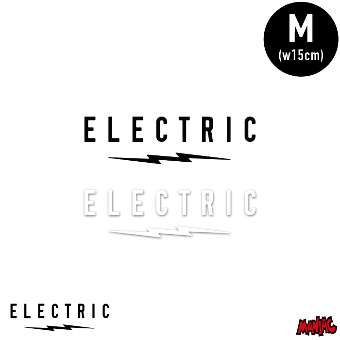ۥե ƥå 쥯ȥå ELECTRIC UNDERVOLT CUTING STICKER - M E24MA12 ƥå åƥ󥰥  եܡ ȥܡ ܡ  Ρܡ PC 
