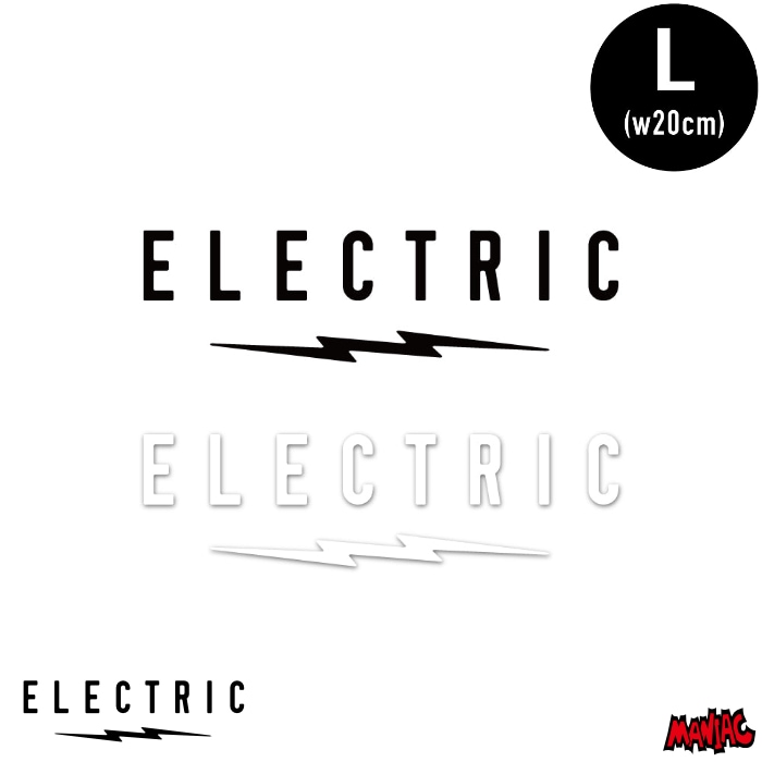 ۥե ƥå 쥯ȥå ELECTRIC UNDERVOLT CUTING STICKER - L E24MA13 ƥå åƥ󥰥  եܡ ȥܡ ܡ  Ρܡ PC 