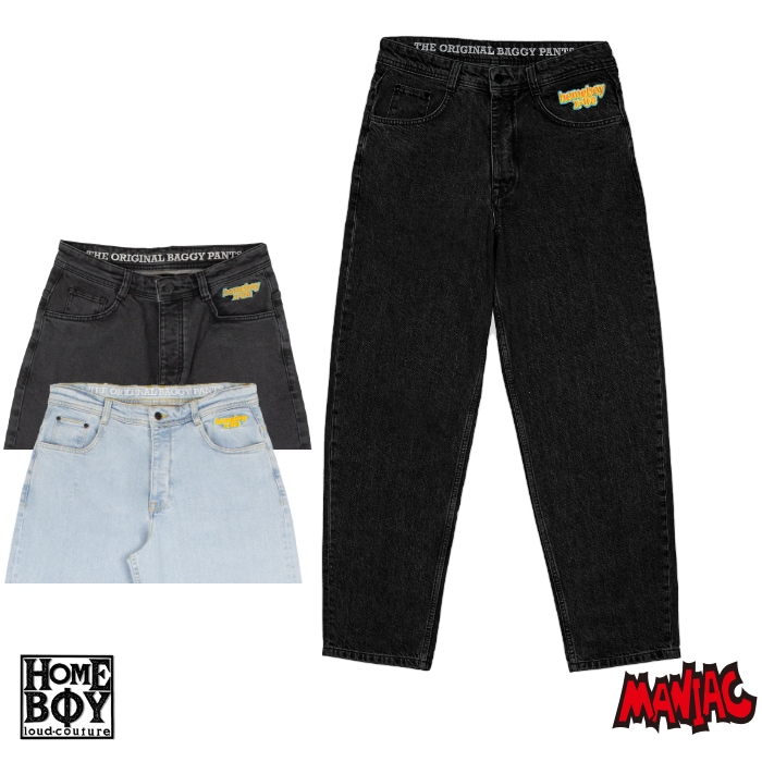 HOMEBOY ホームボーイ デニムパンツ メンズ X-TRA BAGGY DENIM