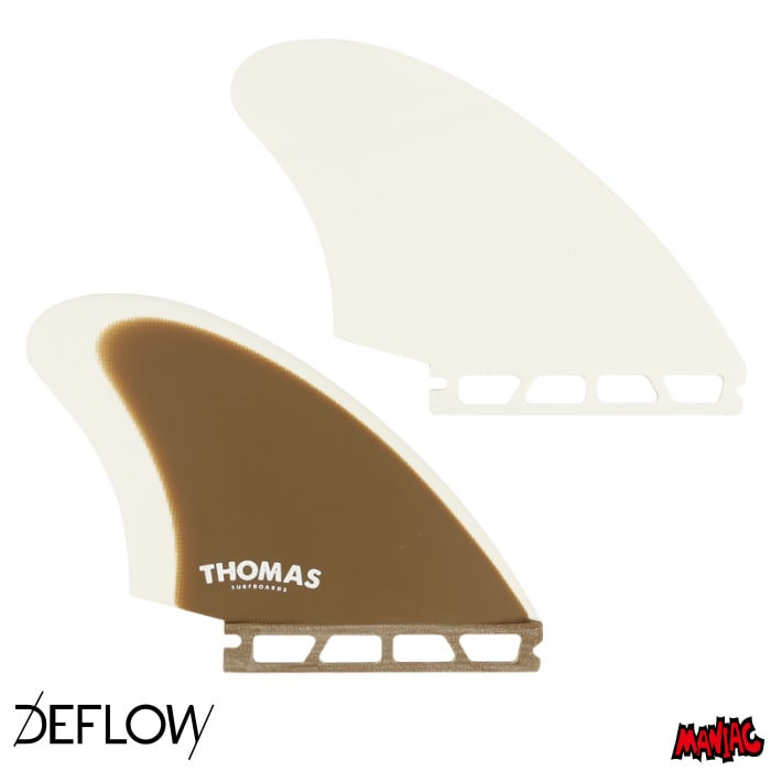 DEFLOW デフロー　V.2 LARGE トライフィンセット定価¥14,850 DEFLOW デフロウ フィン トライフィン フューチャー V.2 FIN FULL TAB