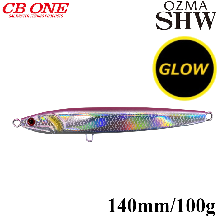 CB ONE シービーワン ルアー OZMA オズマ SHW140 グローカラー