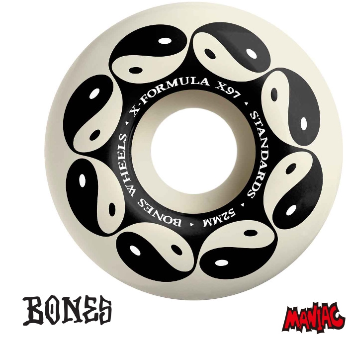 BONES WHEELS ܡ  X-FORMULA V1 STANDARD 97A YIN YANG 52mm 53mm ϡɥ 4ĥå åեߥ顼