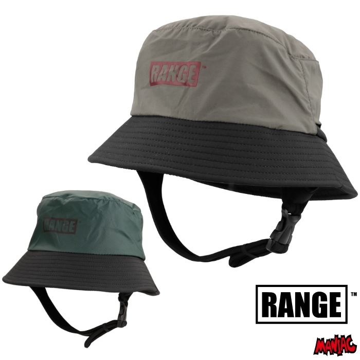 եϥå ӡϥå  ǥ RANGE  SURF BUCKET HAT եХåȥϥå ޥϥå ȥɥ UV Ƥɻ Ƥк Ƥߤ ե