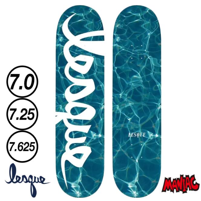 gt072　Lesque デッキ 7.5 レスケ LESQUE ORANGE 7.0”/7.375” | Any's Ramp KUKI