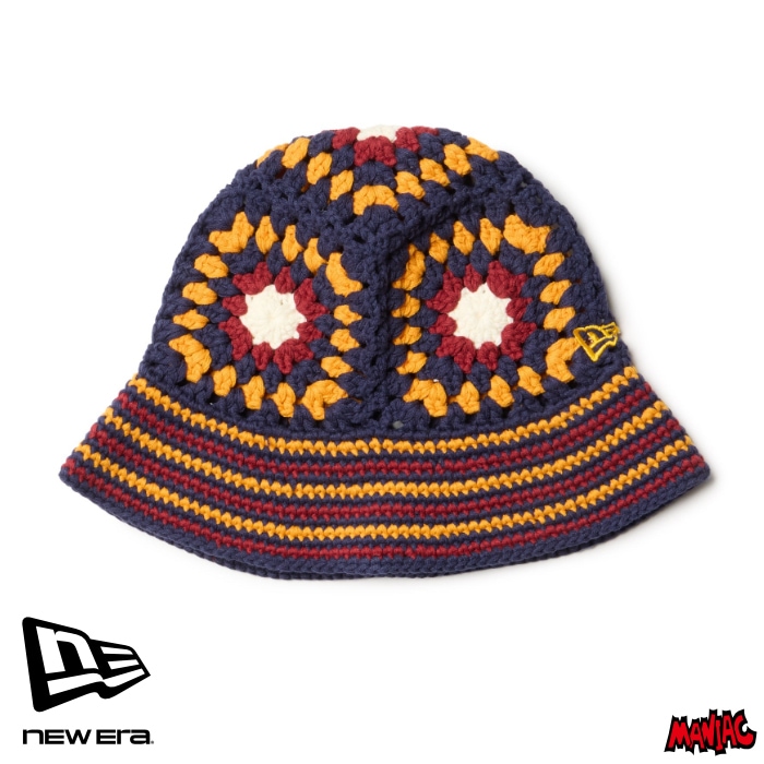 ニューエラ バケットハット NEWERA クロシェ ニットバケット