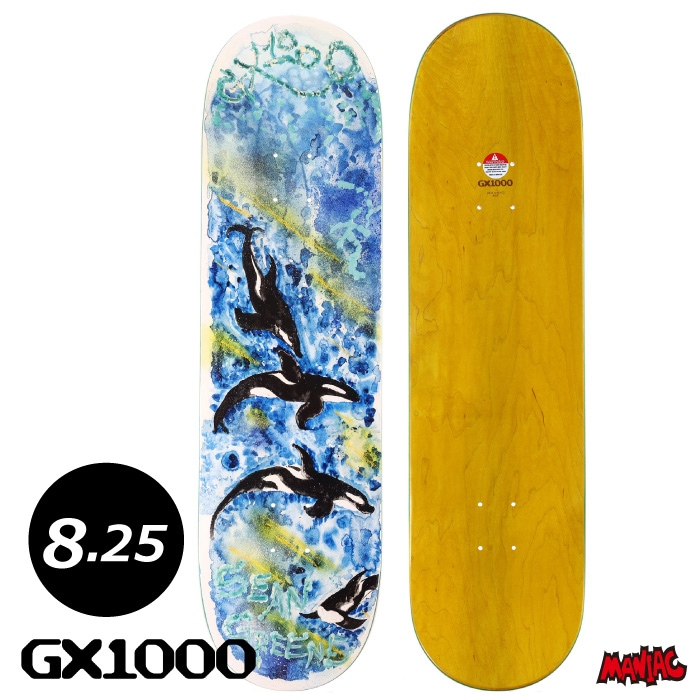 毎日割】スケボー デッキ 単品 スケートボード GX1000 ジーエックス