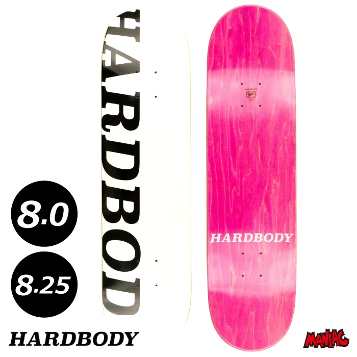 毎日割】スケボー デッキ 単品 スケートボード HARDBODY ハードボディ