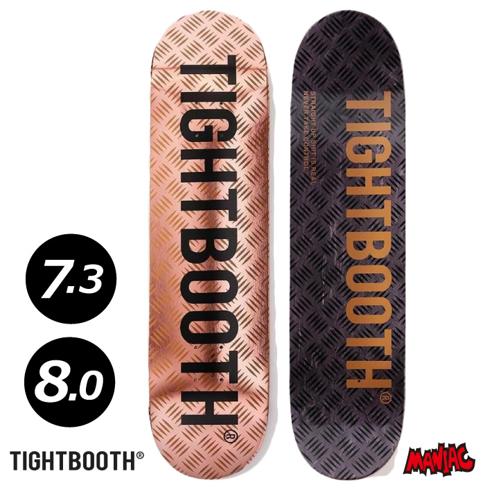 毎日割】スケボー デッキ スケートボード TIGHT BOOTH タイトブース CP