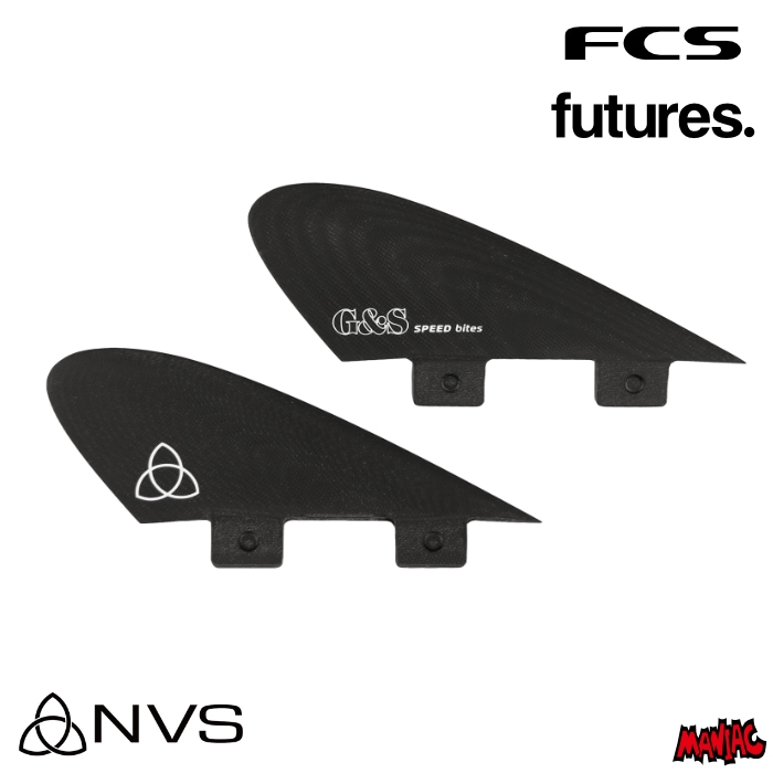 FCS エフシーエス future フューチャー フィン ロングボード サイド