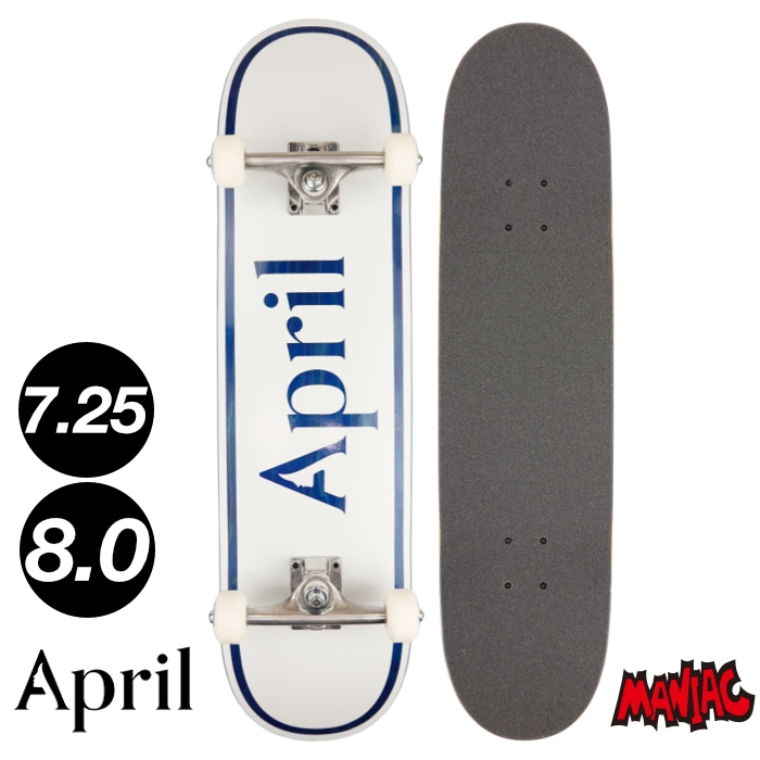 毎日割】スケボー コンプリート スケートボード April エイプリル OG