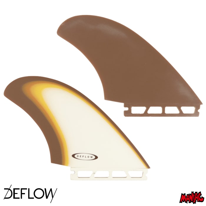 future フューチャー フィン ツインフィン フィッシュ DEFLOW デフロウ