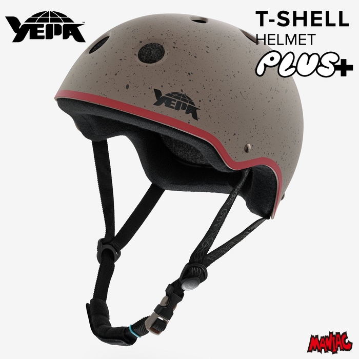 YEPA 国際安全基準取得ヘルメット S/M スケートボード用 キッズ 毎日割】スケボー ヘルメット YEPA イェパ イエパ T-SHELL HELMET