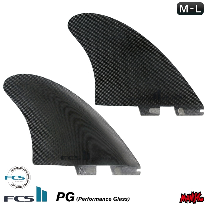 FCS2 FIN フィン ツインフィン モダンキール MODERN KEEL - PG M-L