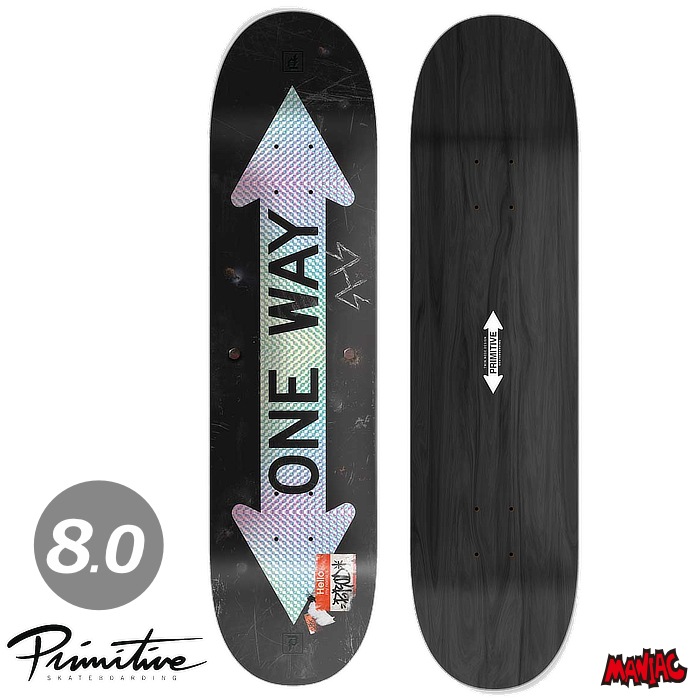 毎日割】スケボー デッキ 単品 スケートボード PRIMITIVE プリミティブ