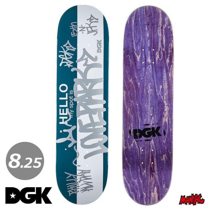 毎日割】スケボー デッキ 単品 スケートボード DGK ディージーケー