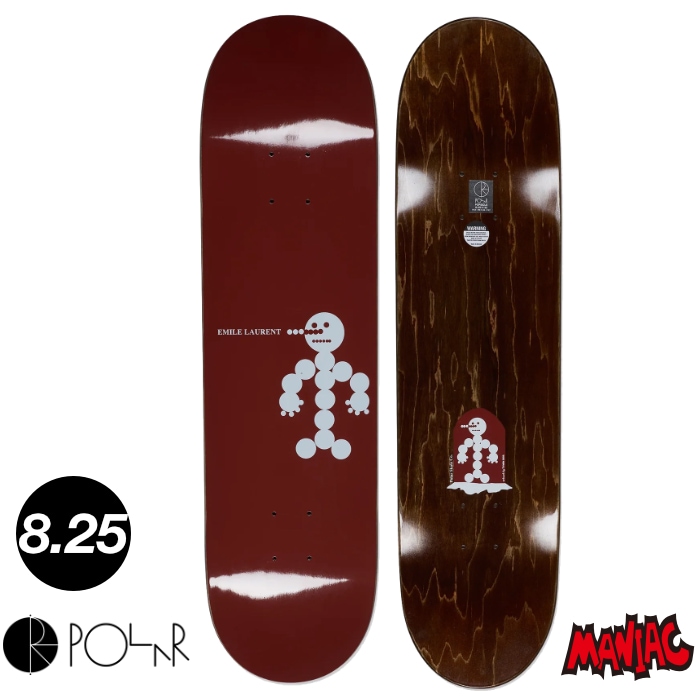 毎日割】スケボー デッキ 単品 スケートボード POLAR ポーラ ポーラー