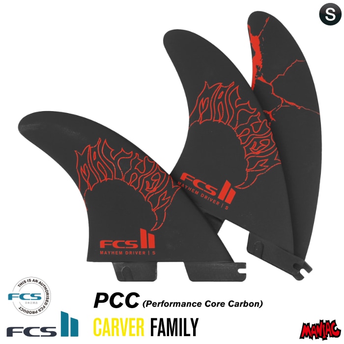 FCS2 FIN エフシーエス2フィン トライフィン MB Mayhem Driver - PCC