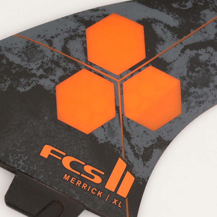 FCS AM サーフボードフィン オレンジ ミディアム fcs2-ampc-3fin_la.jpg