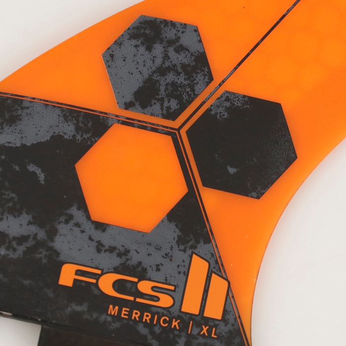 FCS AM サーフボードフィン オレンジ ミディアム FCS AM サーフボードフィン オレンジ ミディアム