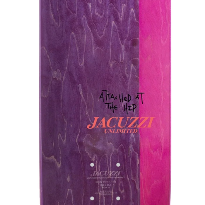 毎日割】スケボー デッキ スケートボード JACUZZI UNLIMITED