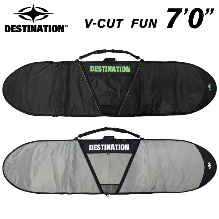 DESTINATION 7'0 ハードケース　デイバック ハードケース V-CUT DAY TRAVEL ファンボード用 7'0