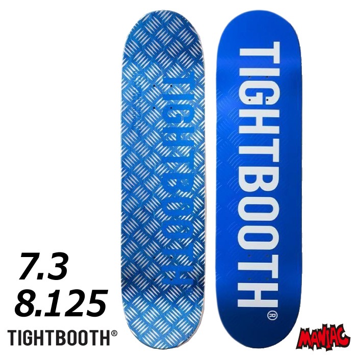 TIGHTBOOTH DECK8.0 Tightbooth CP Logo Orange Deck 8.38