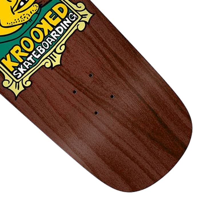 毎日割】スケボー デッキ 単品 スケートボード KROOKED クルキッド