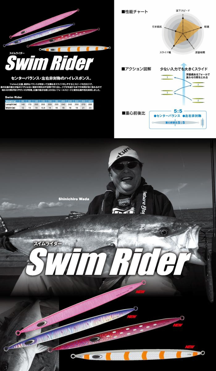 ルアー Natureboys ネイチャーボーイズ SWIM RIDER スイムライダー